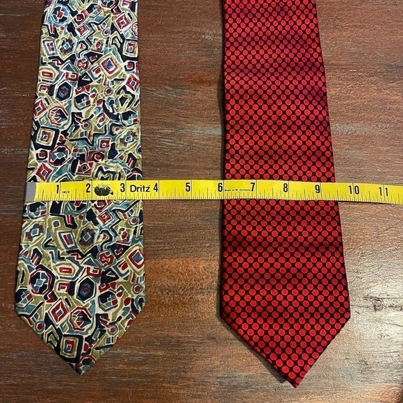 Christian Dior Monsieur & Carlos Santana Lot of 02 Ties - Picture 7 of 7